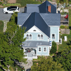 Aerial view of Sherwood Cottage
