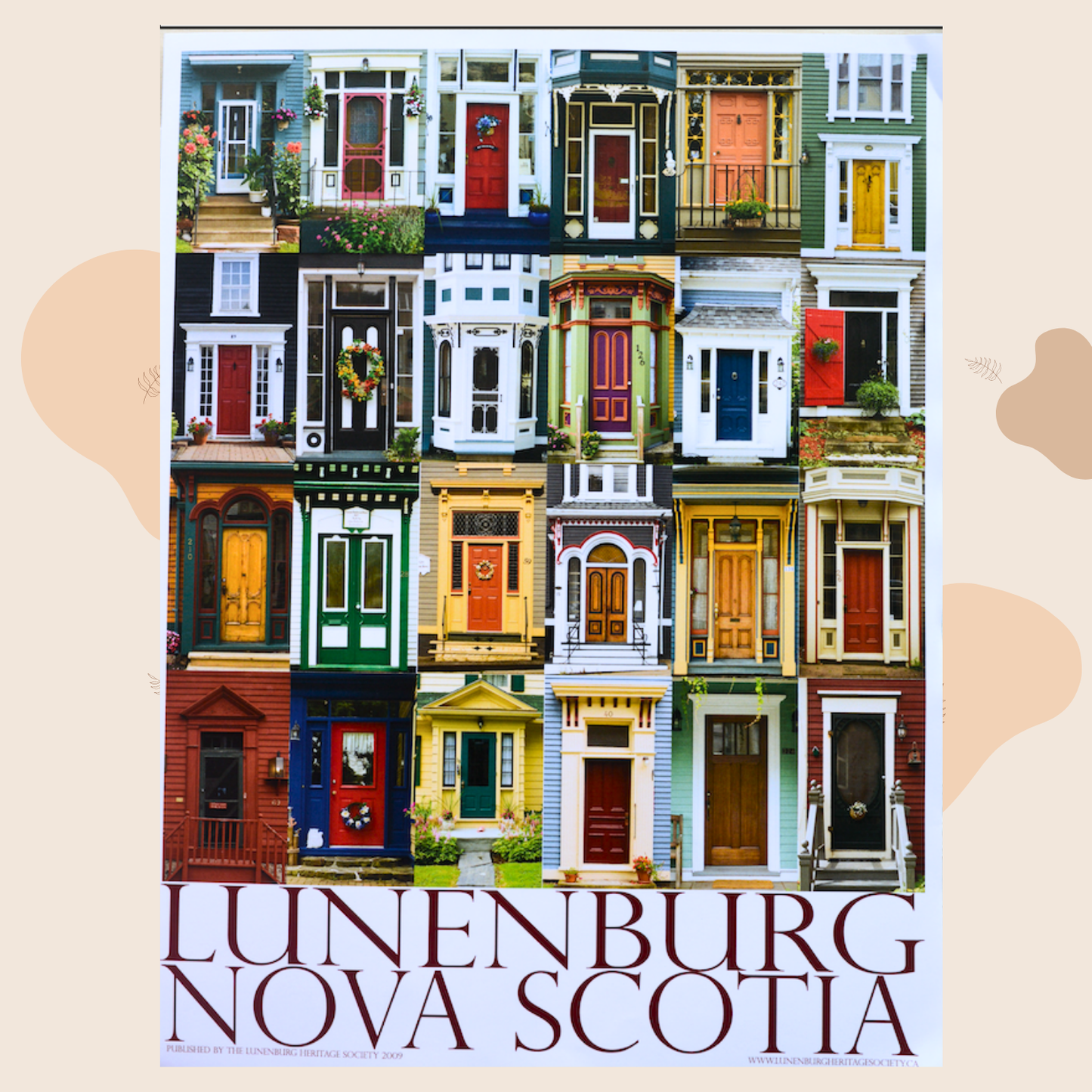 Lunenburg Doors Poster