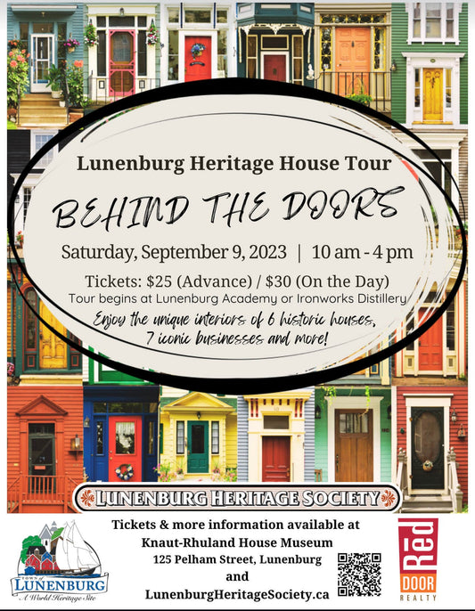 Lunenburg Heritage House Tour - Behind the Doors!