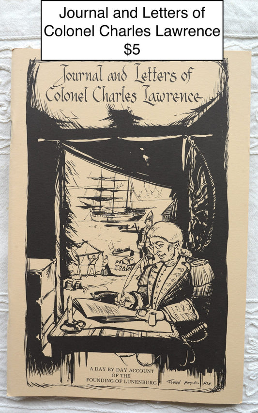 Journal and Letters of Colonel Charles Lawrence