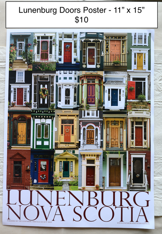 Lunenburg Doors Poster